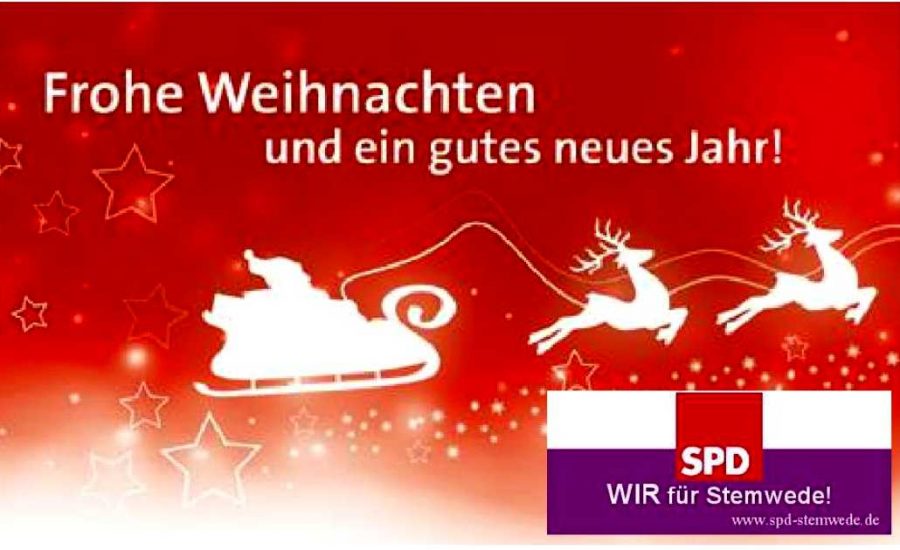 Weihnachtsgrüße › SPD Stemwede